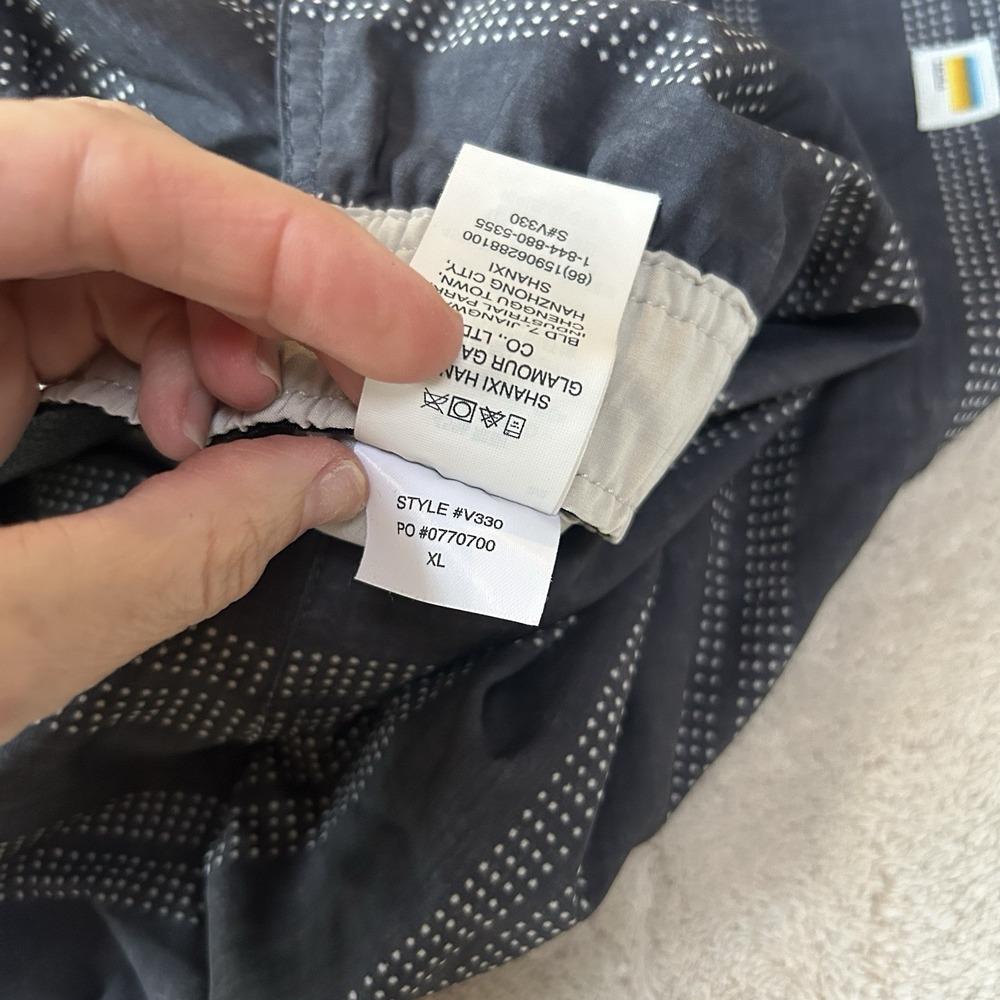 Vuori Banks Shorts V330 XL Performance Stretch Unlined Pockets Drawstring EUC - Picture 4 of 8